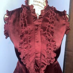 Converse One Star Sleeveless Button-Up Blouse